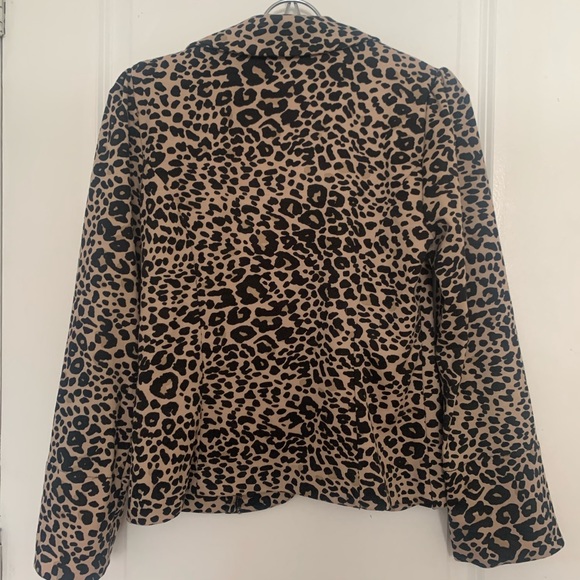 Leopard Print Blazer - Picture 2 of 3